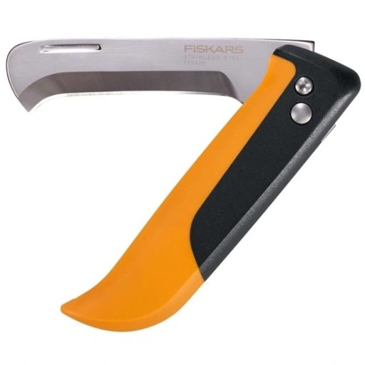 FISKARS / Nóż składany X-series K80 / Idealny do zbioru warzyw i owoców