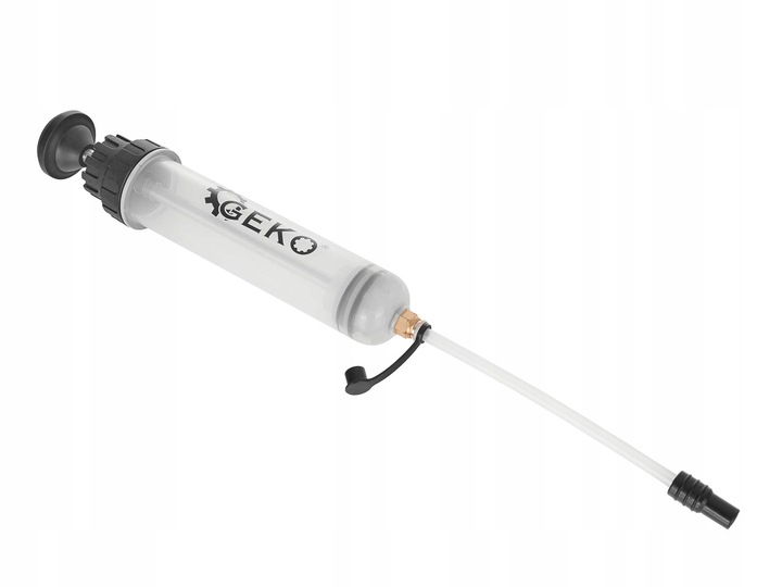 GEKO ODSYSARKA RĘCZNA DO PŁYNÓW OLEJU STRZYKAWKA WYSYSARKA RĘCZNA 200ML