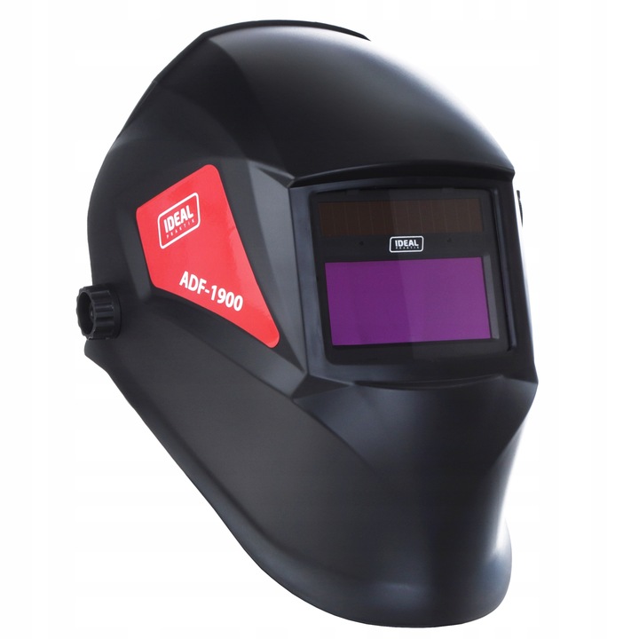 Przyłbica automatyczna Ideal ADF-1900 BLACK MIG MMA TIG SZLIFOWANIE