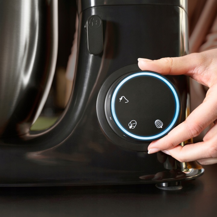 ROBOT KUCHENNY PLANETARNY MIKSER 6,5L 2200W AKCESORIA Duża Misa Czarny