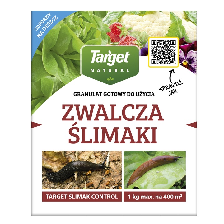 Ślimak Control Target zwalcza ślimaki trutka na ślimaki bezpieczna 2kg