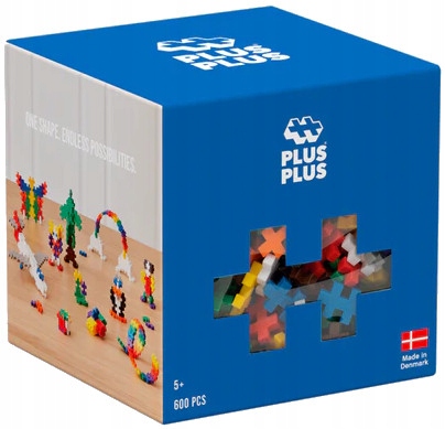 Klocki konstrukcyjne Plus-Plus Basic zestaw klocków 600 elementów