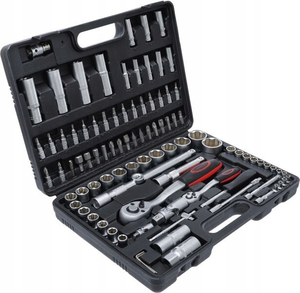 ZESTAW KLUCZY NASADOWYCH SAMOCHODOWE 94 ELEMENTÓW