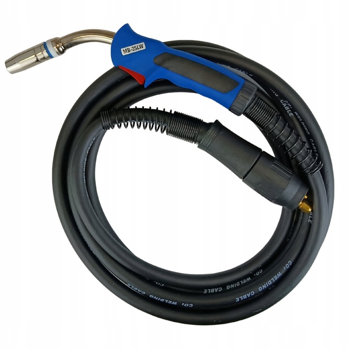 Uchwyt spawalniczy MIG MAG MB 25 5m przewód kabel migomat