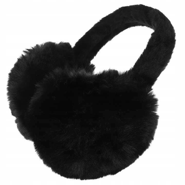 Nauszniki jesienne zimowe ciepłe ochronne puchate pluszowe na uszy opaska