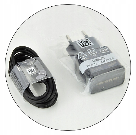 ORYGINALNA ŁADOWARKA SIECIOWA SAMSUNG FAST CHARGE 2w1 + KABEL USB-C 1,5M