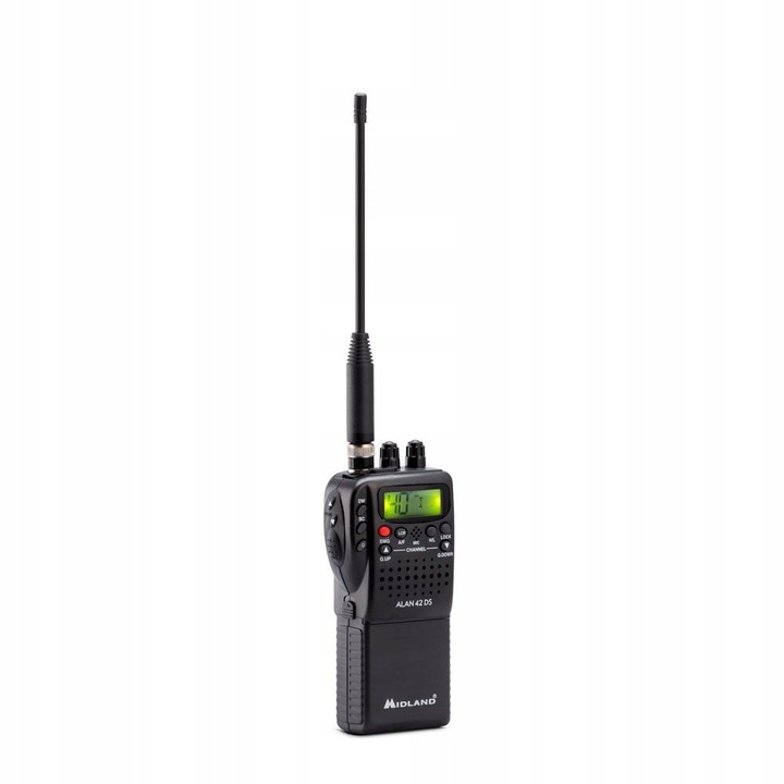 ALAN 42 DS CB RADIO RĘCZNE ADAPTER RĘCZNIAK X7H