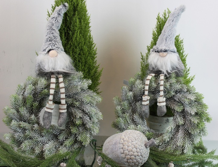 Wianek świąteczny wieniec stroik na stół drzwi Ø30 DEcodomi