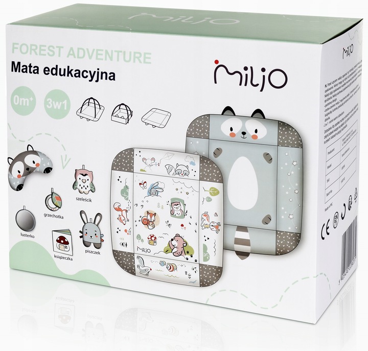 MATA EDUKACYJNA MILJO FOREST ADVENTURE 3w1