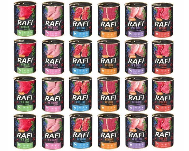 Dolina Noteci RAFI mix smaków 24 x 400g