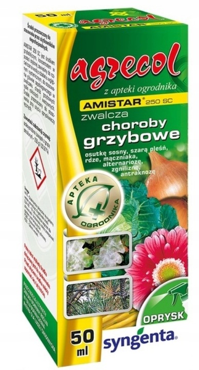 AMISTAR 50ML fungicyd na mączniaka rdzę i inne