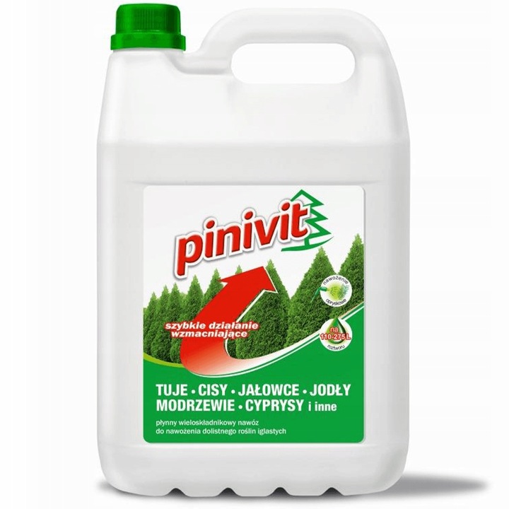 PINIVIT 5L NAWÓZ DO IGLAKÓW TUJE CISY CYPRYSY
