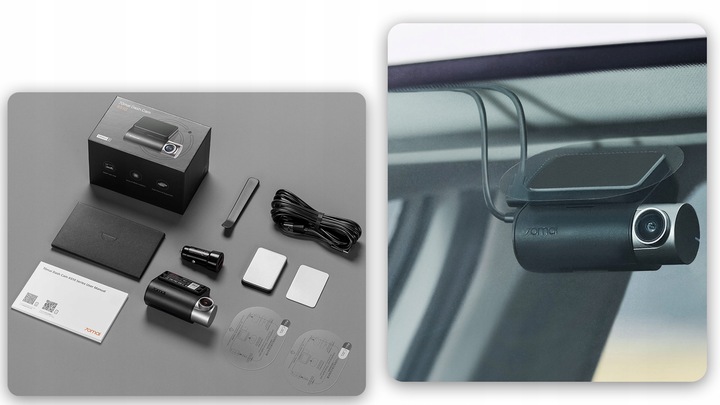 70mai Wideorejestrator A510 Kamera samochodowa HDR + moduł parking UP03