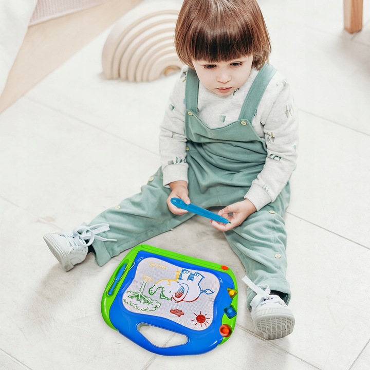 ZNIKOPIS TABLICA MAGNETYCZNA KOLOROWA DO MALOWANIA ZNIKOPIS STEMPELKI