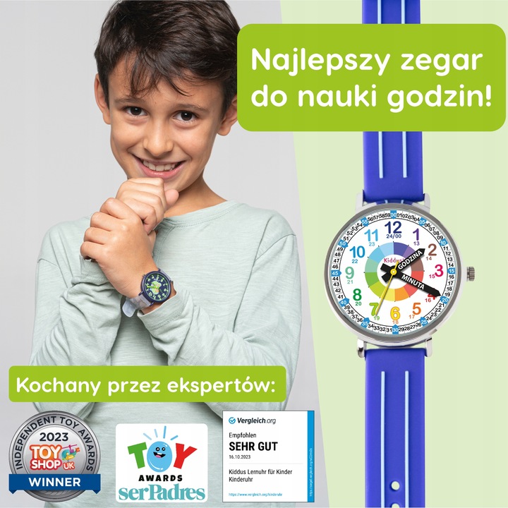 Kiddus Nauczyciel Czasu Polski Niebieski