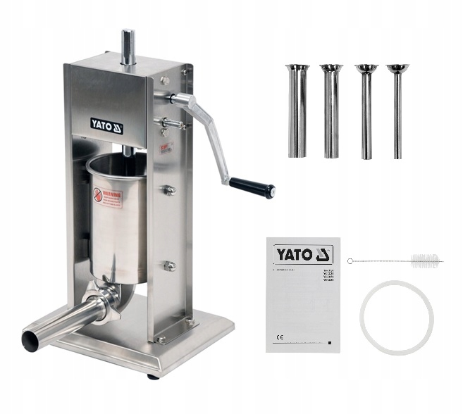 NADZIEWARKA DO KIEŁBASY I FARSZU 3L SZPRYCA STAL NIERDZEWNA YATO YG-03350