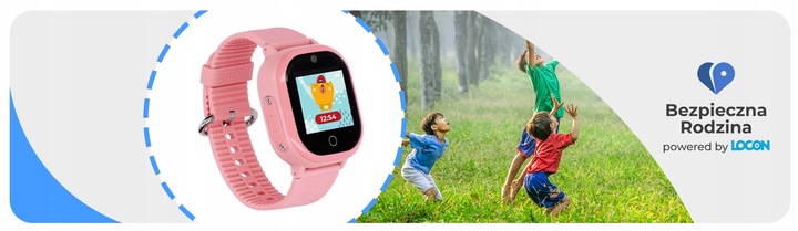 SMARTWATCH ZEGAREK DLA DZIECI GPS APP WIFI RÓŻOWY