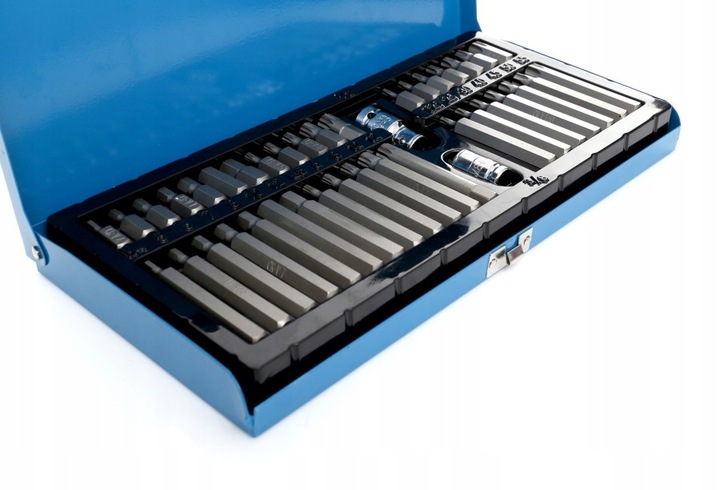 KLUCZE TORX SPLINE IMBUSOWE 40 el. CrV WYS. JAKOŚĆ