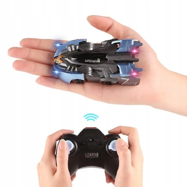 SAMOCHÓD JEŹDZĄCY PO ŚCIANACH ŚCIANIE SUFICIE ZDALNIE STEROWANY AUTO