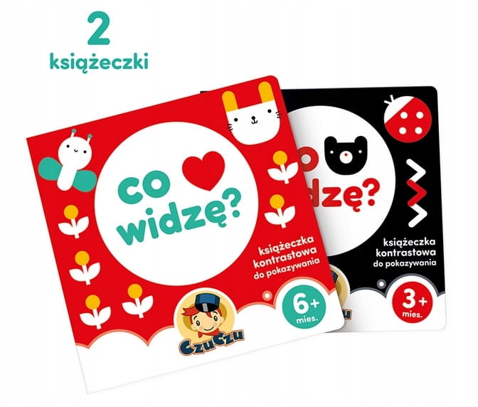 CzuCzu Starter malucha Co widzę 0-3-6 mies.+