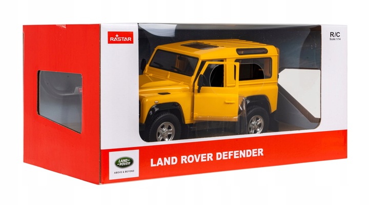 Land Rover Defender 1:14 RASTAR zdalnie sterowany samochodzik dla dzieci