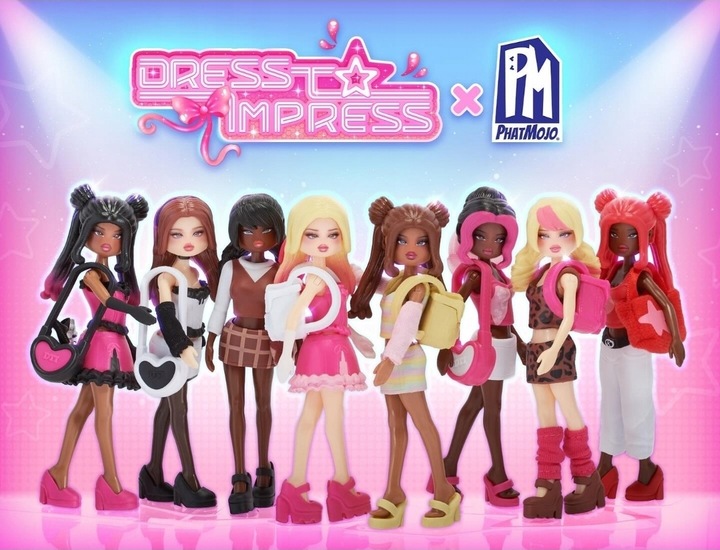 DRESS TO IMPRESS MYSTERY MODEL LALKA I AKCESORIA + KOD DLC