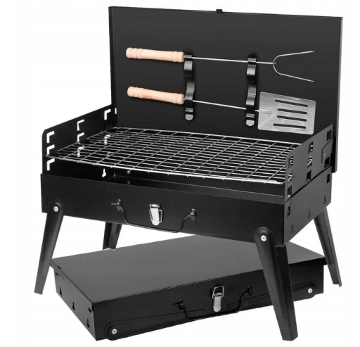 GRILL PRZENOŚNY TURYSTYCZNY WALIZKA