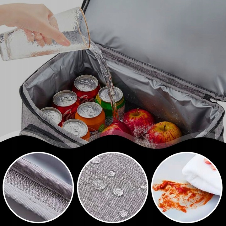 TORBA TERMICZNA NA PLAŻĘ TURYSTYCZNA PODRÓŻNA 20L BIWAKOWA TERMOIZOLACYJNA