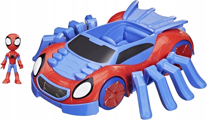 SPIDEY i SUPER KUMPLE DUŻY POJAZD AUTO WEB-CRAWLER + FIGURKA SPIDEY