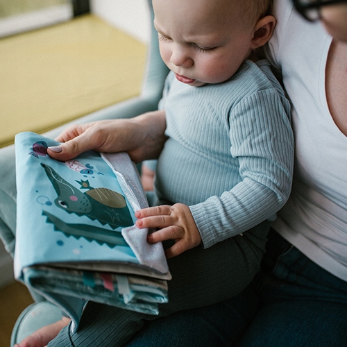 BABYONO Książeczka sensoryczna SAFARI 1564