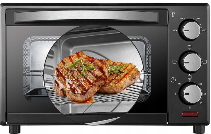 PIEKARNIK ELEKTRYCZNY 35L TERMOOBIEG+ROŻEN+GRILL