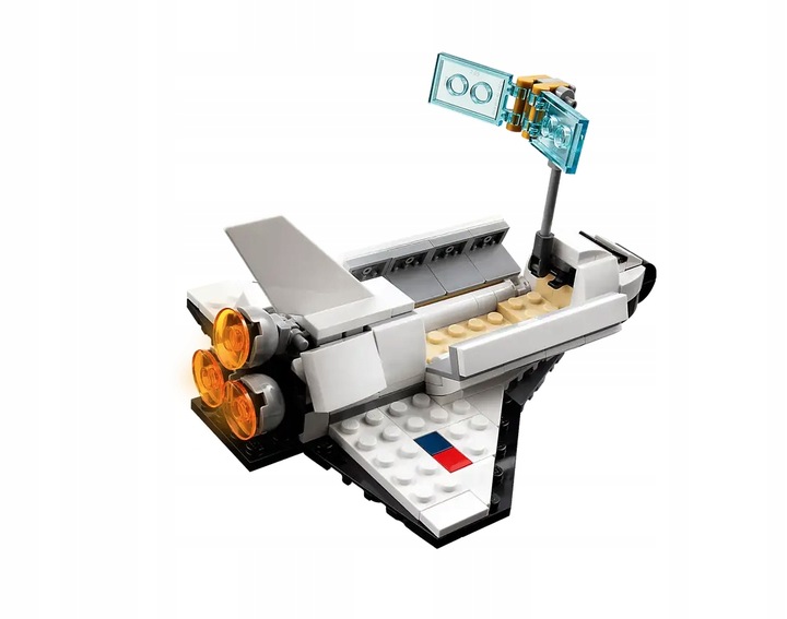 KLOCKI LEGO CREATOR 3w1 PROM KOSMICZNY ASTRONAUTA PREZENT DLA 6,7,8 LATKA