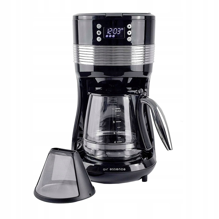 Ekspres przelewowy Air Essence Aroma OverFlow 1,4 l czarny
