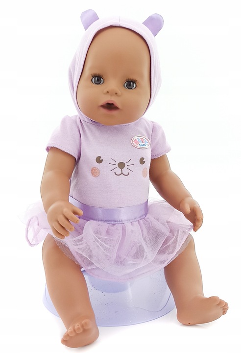 INTERAKTYWNA LALKA BABY BORN - 9 ELEMENTÓW i 9 FUNKCJI - NIE WYMAGA BATERII