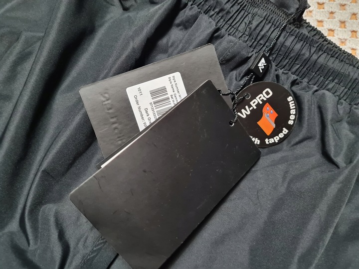 WHISTLER komplet przeciwdeszczowy ortalionowa kurtka/spodnie/podszewka r.40