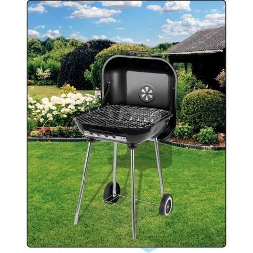 KOMPLET GRILL WĘGLOWY I PODPAŁKA 40 KOSTEK PIKNIK