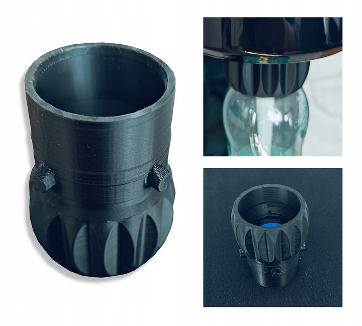 ADAPTER PET DO SATURATORA SPINEL SODA BUBBLEON SPINELSODA BUBBLE ON -CZARNY