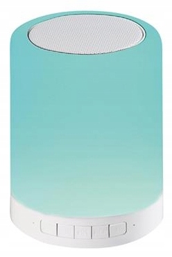 SUPER GŁOŚNIK BLUETOOTH LAMPKA LED USB RADIO FM
