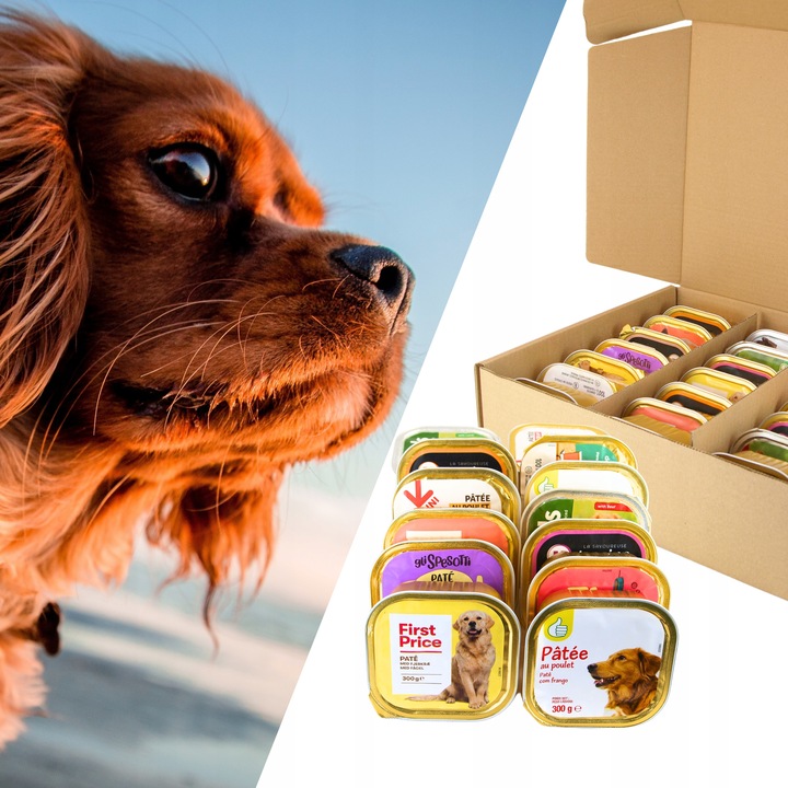 Mokra karma dla Psa Wielka Paka Dla Psiaka Mix Smaków 28 szt x 300g 8,4 kg