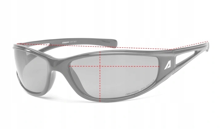 Okulary Pilotki Aviator PRZECIWSŁONECZNE ARCTICA S-157 POLARYZACJA + ETUI