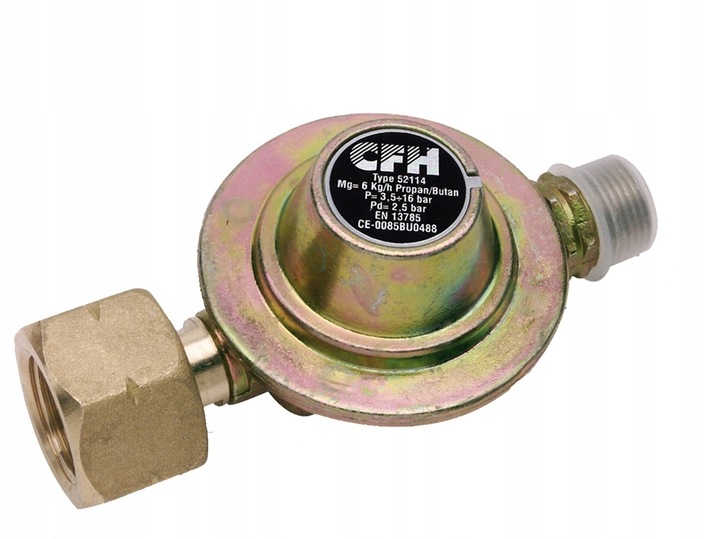 REDUKTOR PROPAN BUTAN PROPANOWY PROPANU solidny niemiecki 2,5bar CFHGERMANY