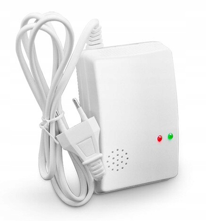 CZUJNIK GAZU ZIEMNEGO I LPG DETEKTOR 230V ALARM SENSOR GAS