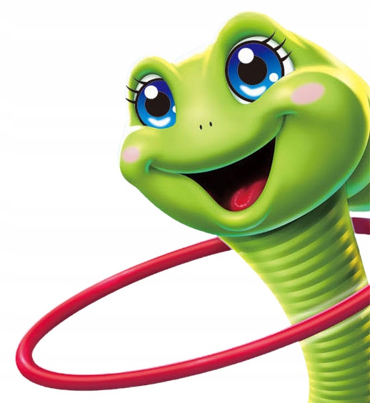 GRA ZRĘCZNOŚCIOWA TAŃCZĄCY ROBAK GIBIĄCY ROBACZEK DLA DZIECI OBRĘCZE