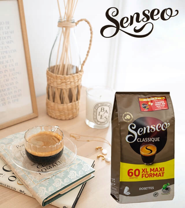 Pady SENSEO PHILIPS CLASSIQUE 60 szt. XXL + gratis VIDEOBOOK