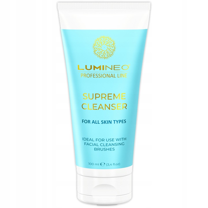 LUMINEO naturalna pianka żel oczyszczający do szczoteczki każda cera 100 ml