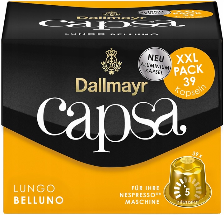 DALLMAYR do NESPRESSO Lungo Belluno 39 XXL sztuk