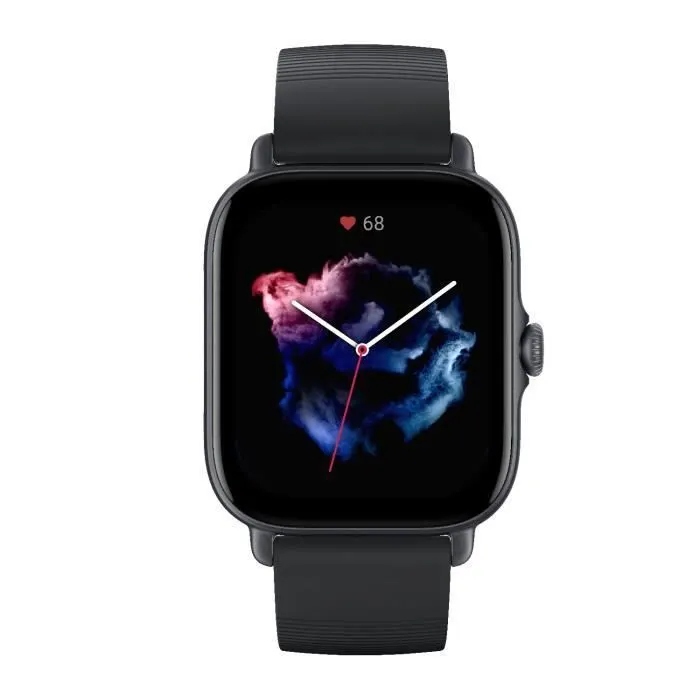 Czarny Smartwatch AMAZFIT GTS 3