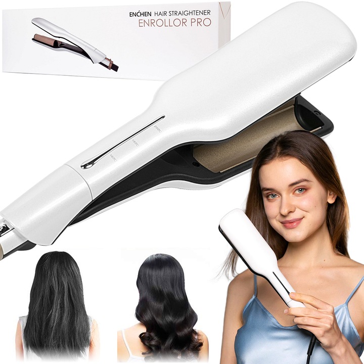 Falownica do włosów Enchen karbownica ceramiczna