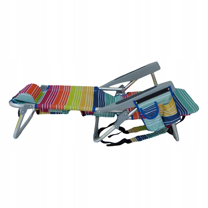 leżak MULTICOLOR plażowy, ALUMINIUM,ogrodowy.