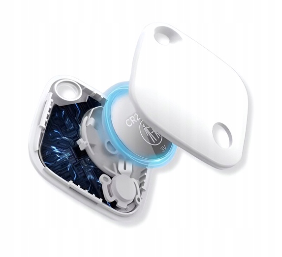 Lokalizator Kluczy Torby Smart Air Tag MFI Apple Find My BLE 5.2 - Czarny